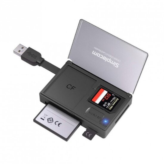 Simplecom CR309 3 Slot SuperSpeed USB 3 0 Card Rea-preview.jpg